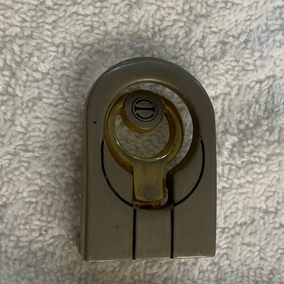 Vintage eye belt buckle